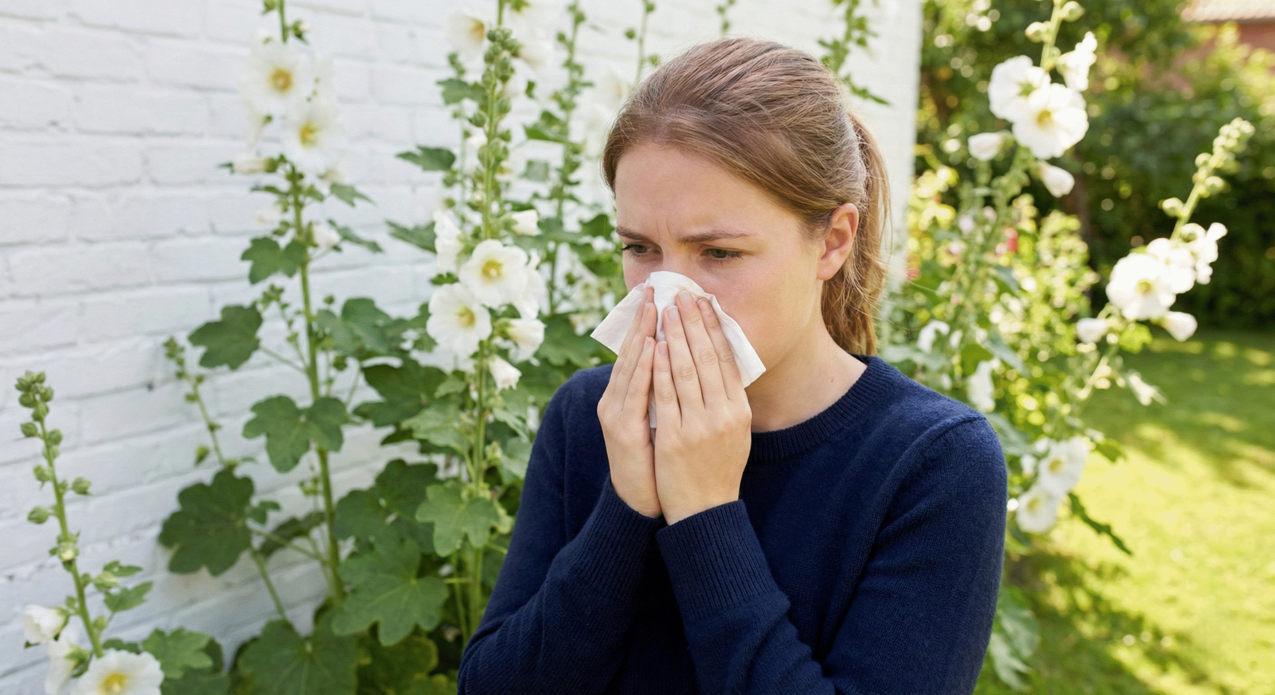 High Pollen Counts Affect the Throat